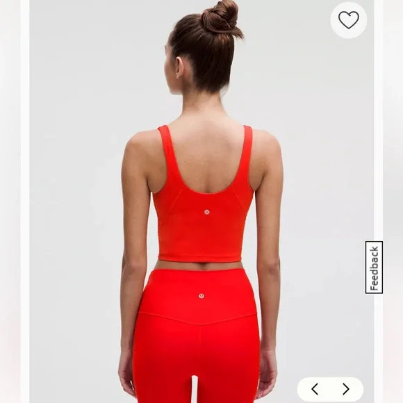 lululemon Red Align Set - Picture 3 of 8